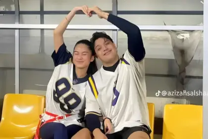 azizah salsha kepergok main padel bareng mantan