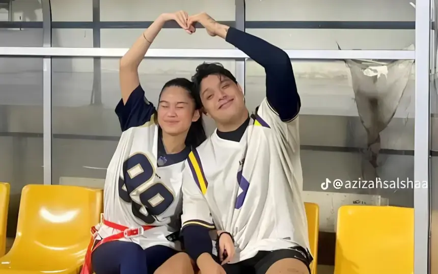 azizah salsha kepergok main padel bareng mantan