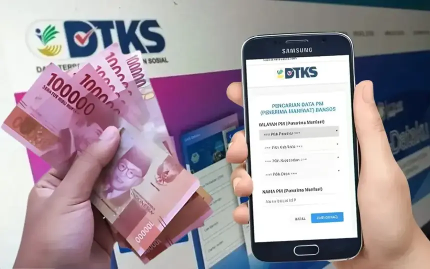 cek data dtks kemensos
