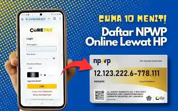 daftar npwp online coretax