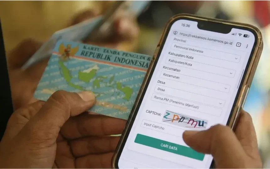 cek bansos nik ktp