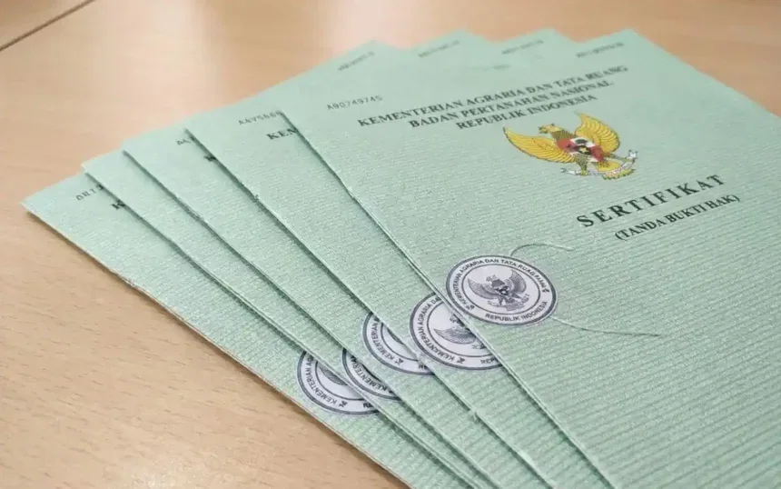 apa yang terjadi jika surat tanah tidaj diubah menjadi shm